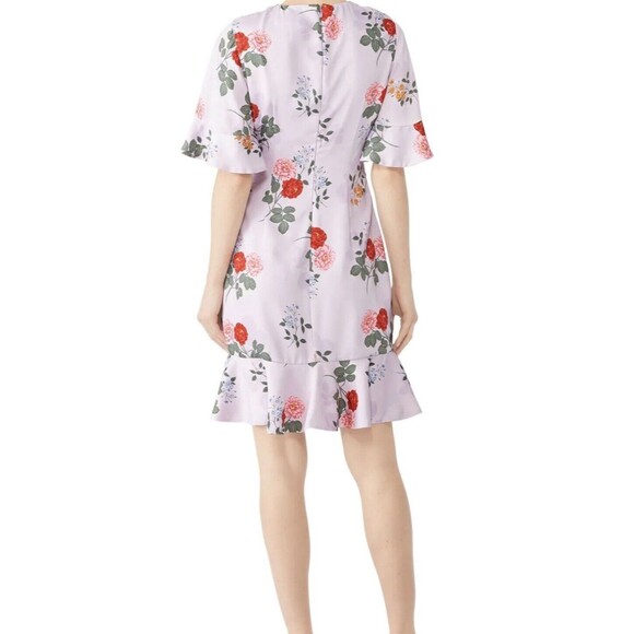 KEEPSAKE Pretty One Mini Romantic Dress Lilac Floral SIZE SMALL Retail $185 - Picture 2 of 13